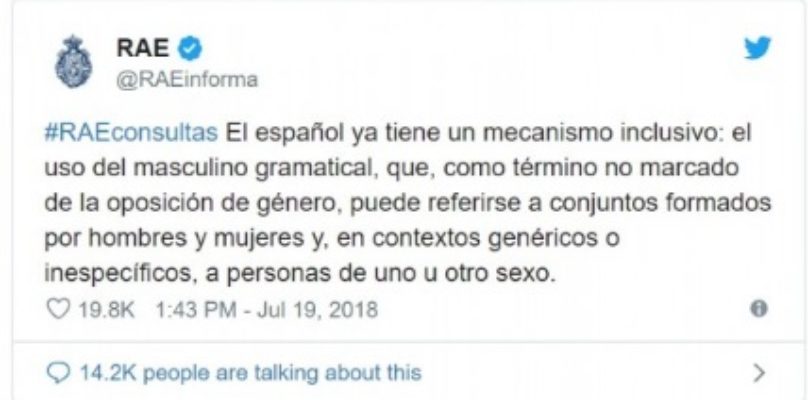 Resultado de imagen de lenguaje inclusivo